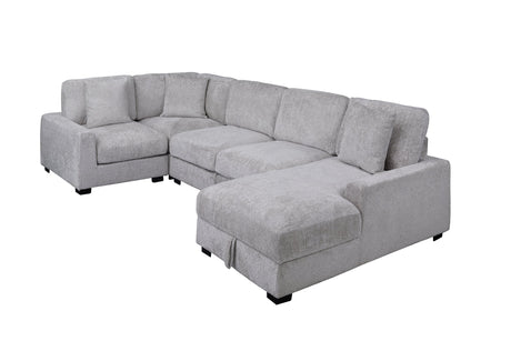 Serena Gray Modular Sectional from Happy Homes - Luna Furniture