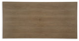 Serene Bay Dark Brown Outdoor Dining Table from Ashley Furniture - Luna Furniture