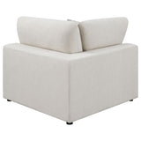 Serene Beige 5-Piece Upholstered Modular Sectional with Ottoman from Coaster - Luna Furniture