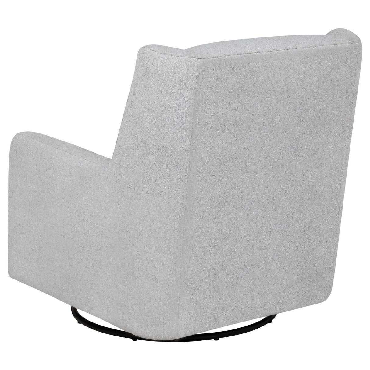 Serra Dove Boucle Swivel Glider from Coaster - Luna Furniture