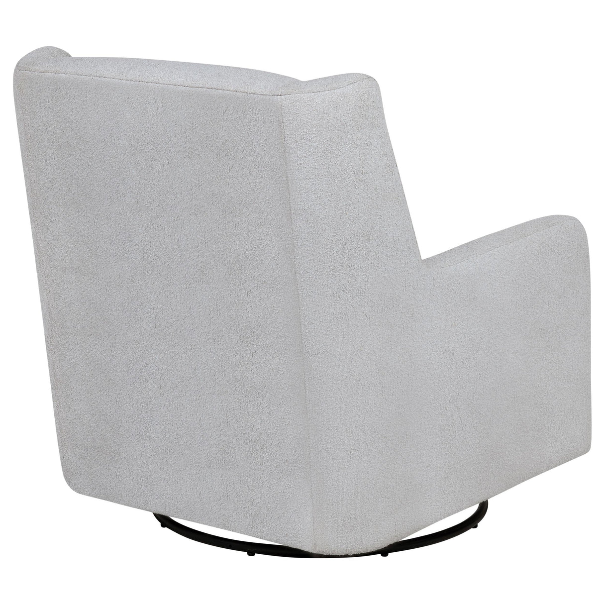 Serra Dove Boucle Swivel Glider from Coaster - Luna Furniture
