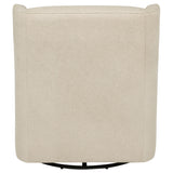 Serra Sandy Beige Boucle Swivel Glider from Coaster - Luna Furniture