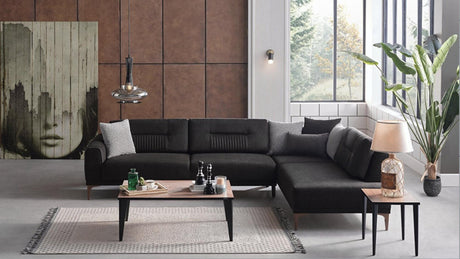 Seul Lerson Antrachite Gray Accent Chair from Bellona - Luna Furniture
