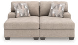 Seyler Lane Hemp 2-Piece Super Chaise from Ashley Furniture - Luna Furniture