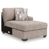 Seyler Lane Hemp 3-Piece Double Chaise Sleeper Sectional from Ashley Furniture - Luna Furniture