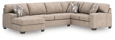 Seyler Lane Hemp 3-Piece LAF Sectional from Ashley - Luna Furniture