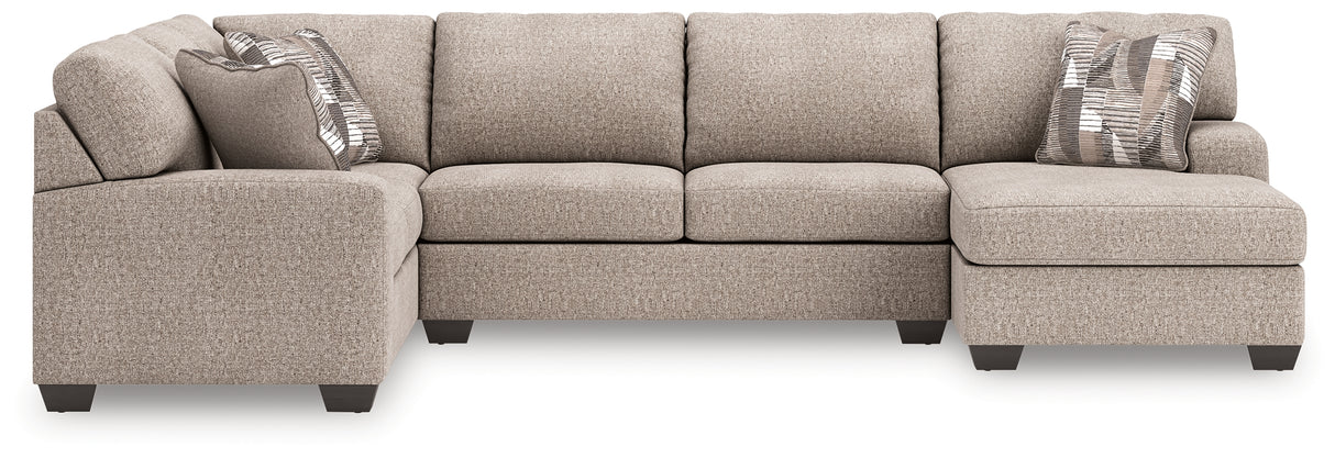 Seyler Lane Hemp 3-Piece RAF Sectional from Ashley Furniture - Luna Furniture
