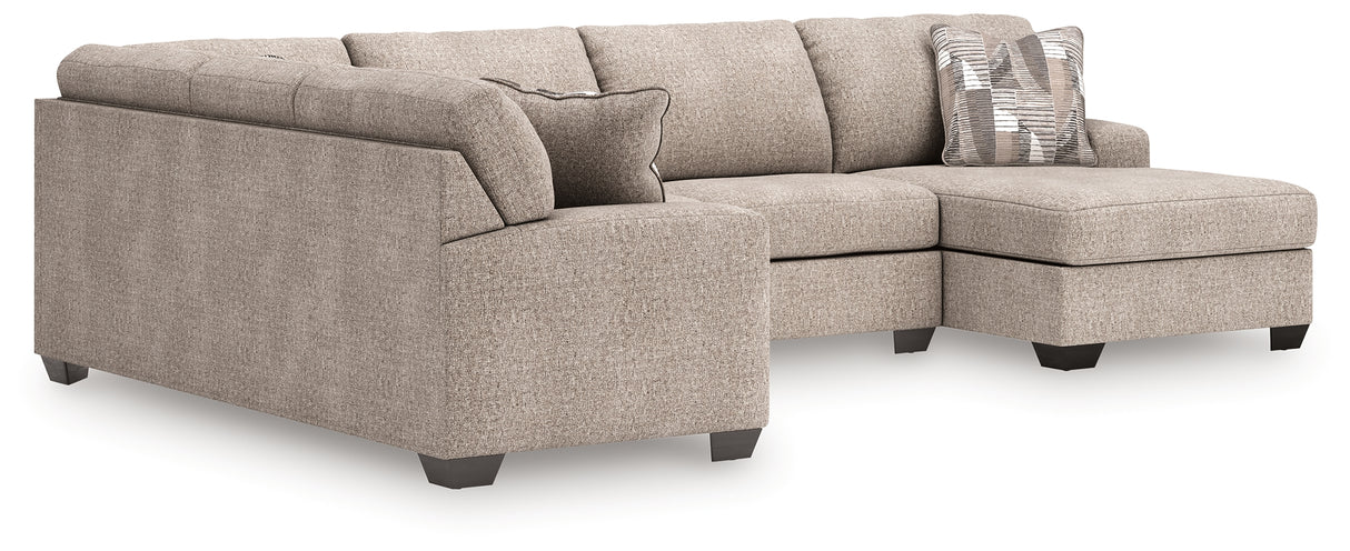 Seyler Lane Hemp 3-Piece RAF Sectional from Ashley Furniture - Luna Furniture