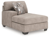 Seyler Lane Hemp Left-Arm Facing Corner Chaise from Ashley Furniture - Luna Furniture