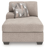 Seyler Lane Hemp Left-Arm Facing Corner Chaise from Ashley Furniture - Luna Furniture