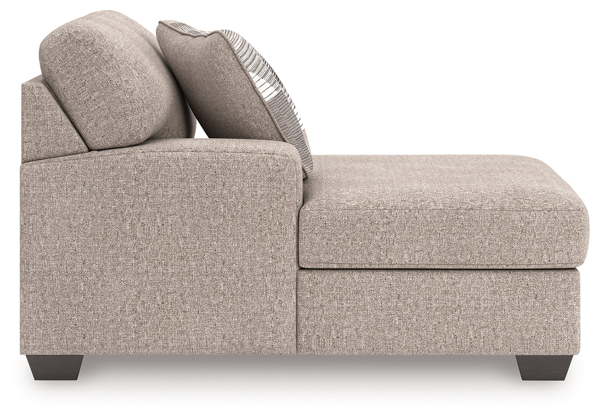 Seyler Lane Hemp Left-Arm Facing Corner Chaise from Ashley Furniture - Luna Furniture