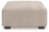 Seyler Lane Hemp Oversized Accent Ottoman from Ashley Furniture - Luna Furniture