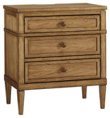 Sharlance King Upholstered Panel Bed with Mirrored Dresser, Chest and Nightstand in Light Brown from Ashley - Luna Furniture