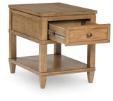 Sharlance Light Brown End Table from Ashley - Luna Furniture