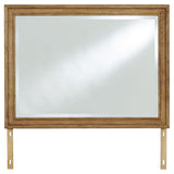 Sharlance Light Brown Bedroom Mirror (Mirror Only) from Ashley - Luna Furniture