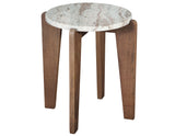 Shavon Toronto Brown 3-Piece Solid Marble Table Set from Steve Silver - Luna Furniture