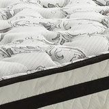 Shawburn Full Platform Bed with Mattress in Whitewash from Ashley Furniture - Luna Furniture