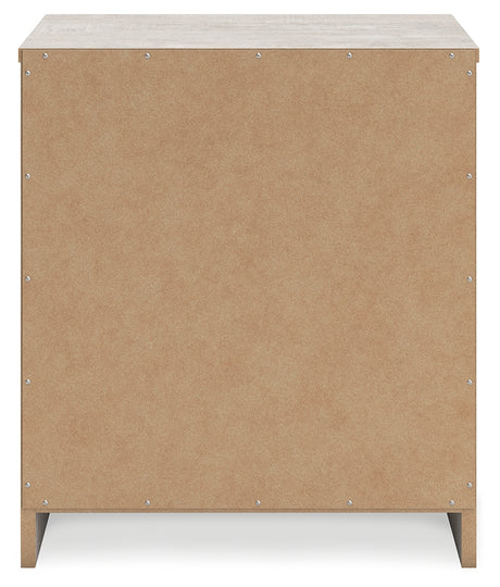 Shawburn Queen Crossbuck Panel Headboard with 2 Nightstands in Whitewash from Ashley - Luna Furniture