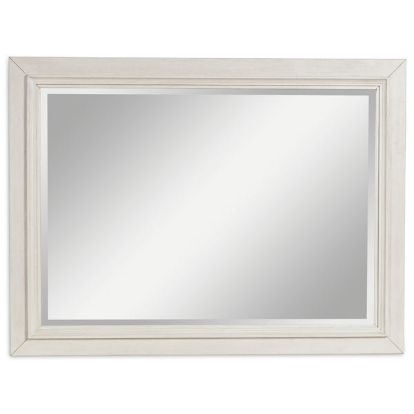 Shaybrock Antique White/Brown Bedroom Mirror (Mirror Only)