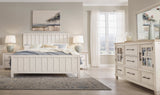 Shaybrock Antique White/Brown Panel Bedroom Set from Ashley - Luna Furniture