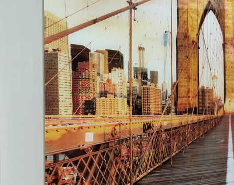 Shayward Blue/Amber Wall Art from Ashley - Luna Furniture