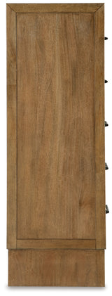 Sherbana Light Brown Chest of Drawers from Ashley - Luna Furniture