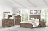 Sheringham Weathered Gray King Bed from Furniture of America - Luna Furniture