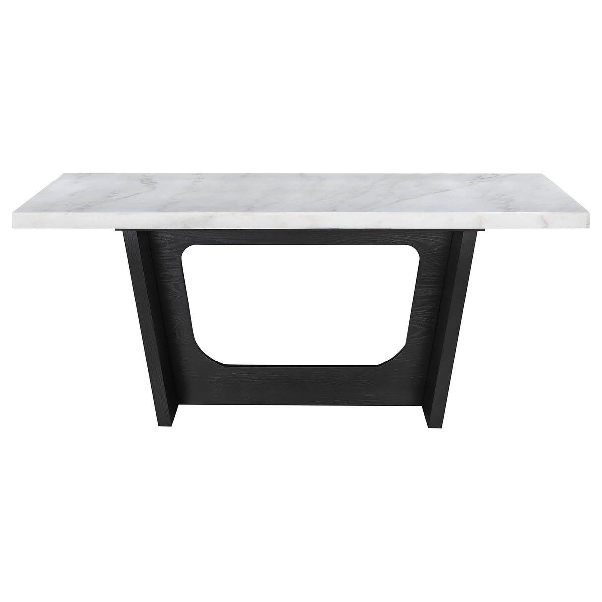 Sherry Gray 5-Piece Rectangular Marble Top Dining Table Set from Coaster - Luna Furniture