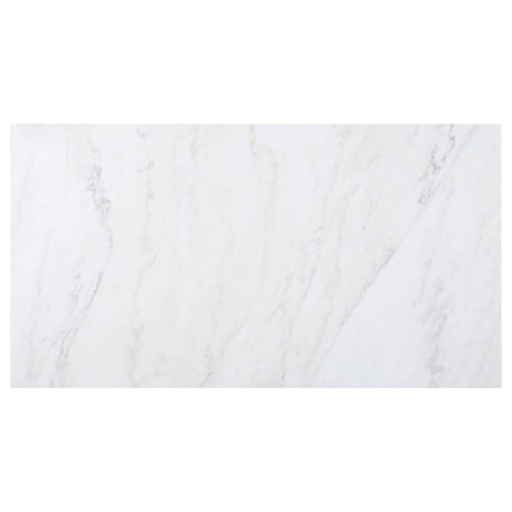 Sherry Gray 7-Piece Rectangular Marble Top Dining Table Set from Coaster - Luna Furniture