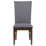 Sherwood Gray Upholstered Dining Side Chair, Set of 2 from Coaster - Luna Furniture
