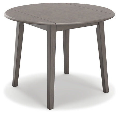 Shullden Gray Dining Table and 2 Chairs from Ashley - Luna Furniture