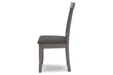 Shullden Gray Dining Table and 4 Chairs from Ashley - Luna Furniture