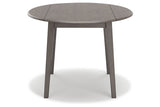 Shullden Gray Dining Table and 4 Chairs from Ashley - Luna Furniture