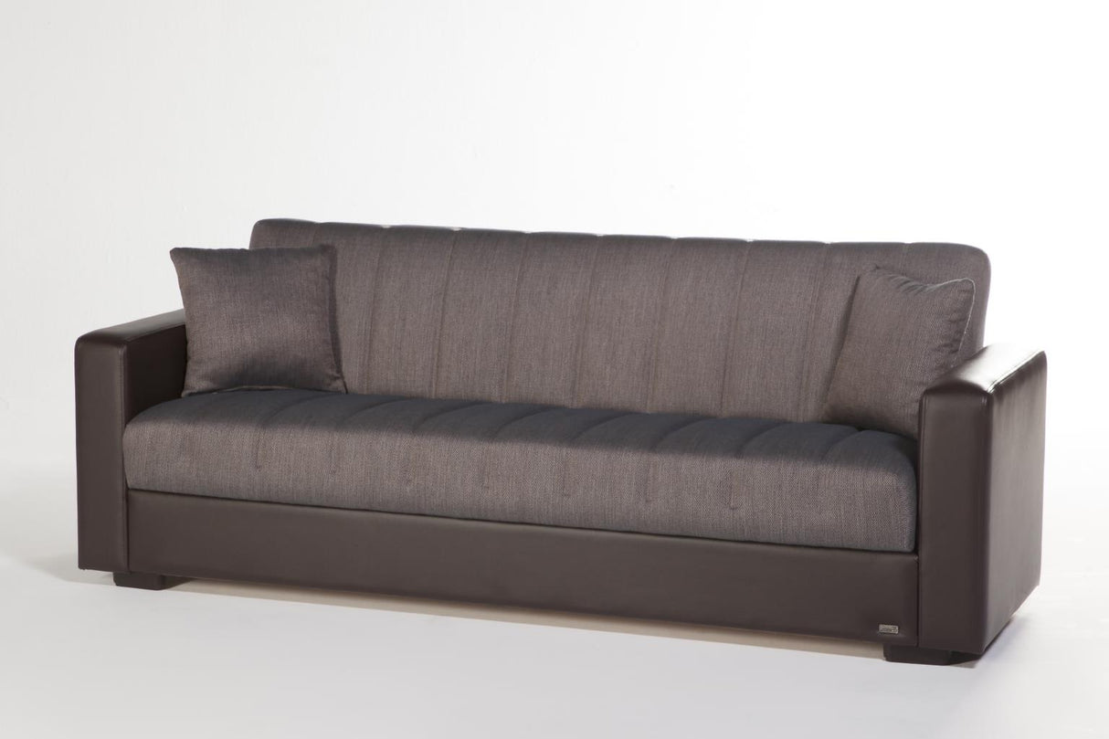 Sidney Bolzoni Brown 3-Seat Sleeper Sofa from Bellona - Luna Furniture
