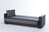 Sidney Bolzoni Gray 3-Seat Sleeper Sofa from Bellona - Luna Furniture