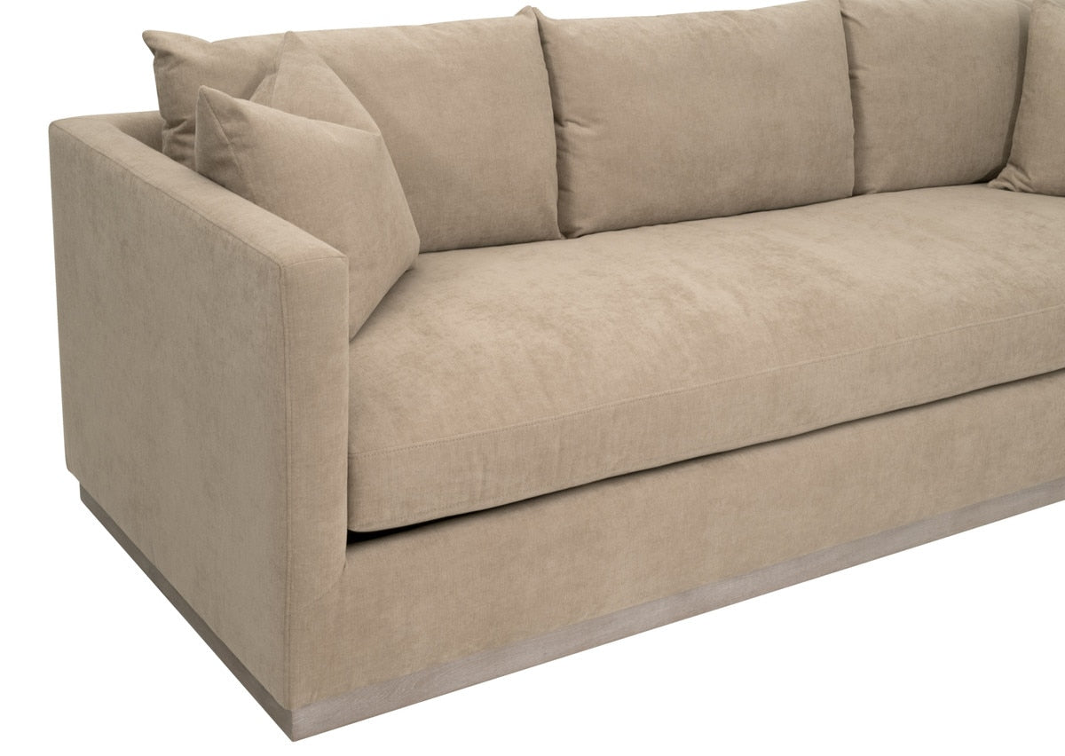 Siena 96" Plinth Base Sofa from Essentials For Living - Luna Furniture