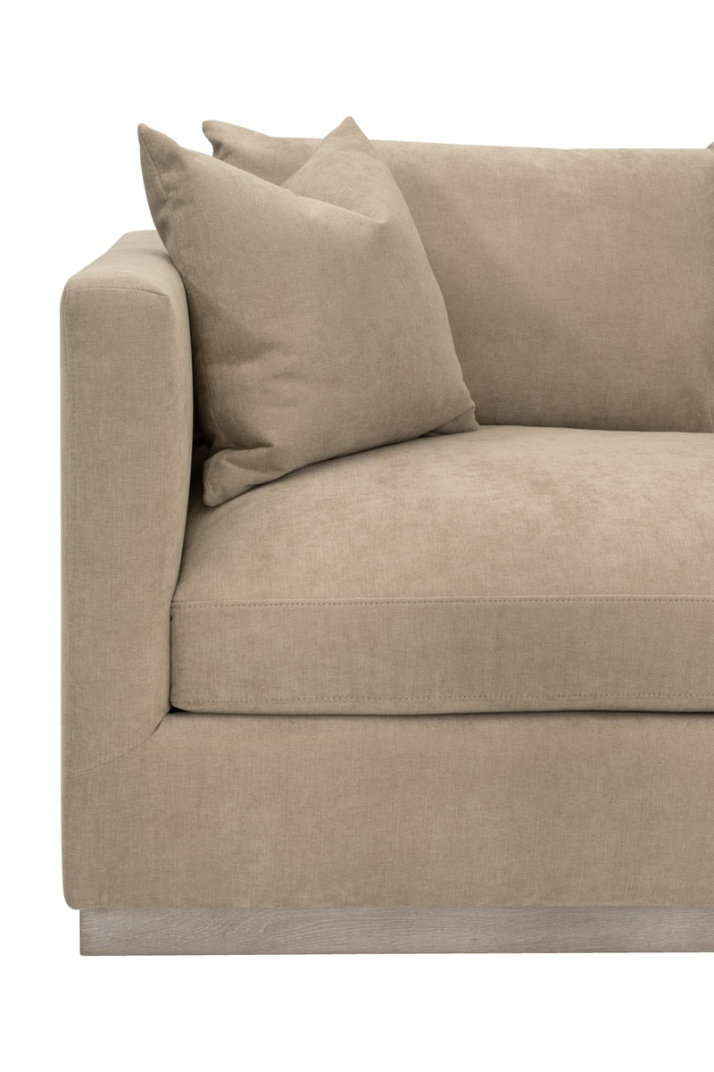 Siena 96" Plinth Base Sofa from Essentials For Living - Luna Furniture