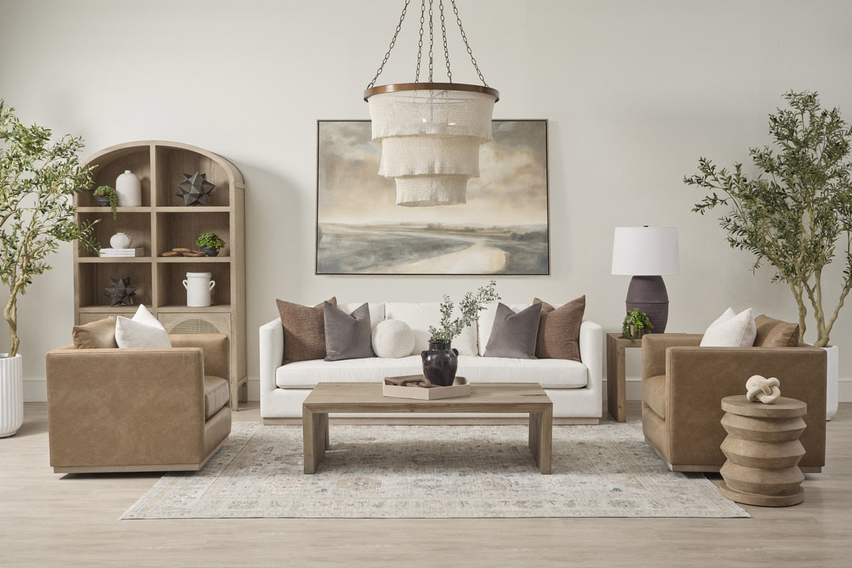 Siena Plinth Base Swivel Club Chair from Essentials For Living - Luna Furniture