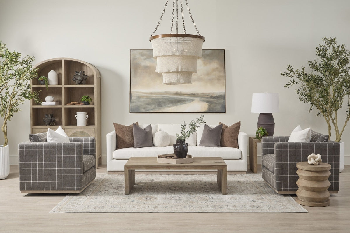 Siena Plinth Base Swivel Club Chair from Essentials For Living - Luna Furniture