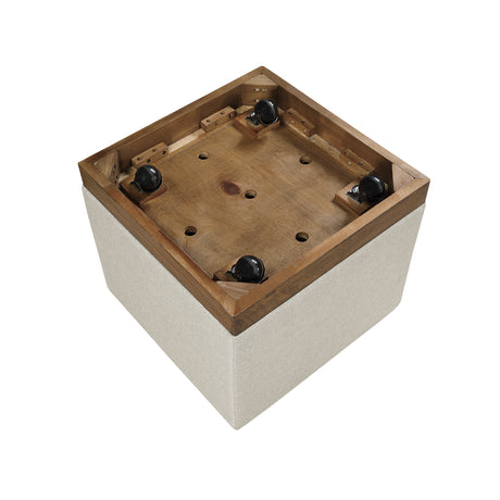 Sienna Brown/Light Gray Coctail Table from Homelegance - Luna Furniture