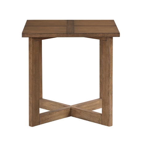 Sienna CollectionBrown End Table from Homelegance - Luna Furniture