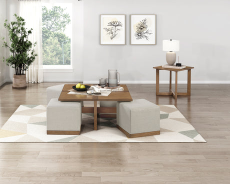 Sienna CollectionBrown End Table from Homelegance - Luna Furniture