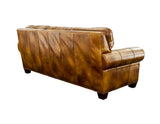 Silverado Camel Top-Grain Leather Sofa from Steve Silver - Luna Furniture