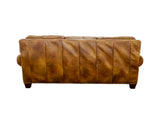Silverado Camel Top-Grain Leather Sofa from Steve Silver - Luna Furniture