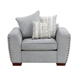 Silverthorne Gray Chair from Homelegance - Luna Furniture