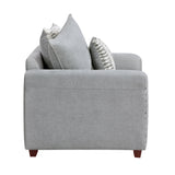 Silverthorne Gray Chair from Homelegance - Luna Furniture