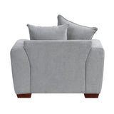 Silverthorne Gray Chair from Homelegance - Luna Furniture