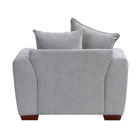 Silverthorne Gray Chair from Homelegance - Luna Furniture