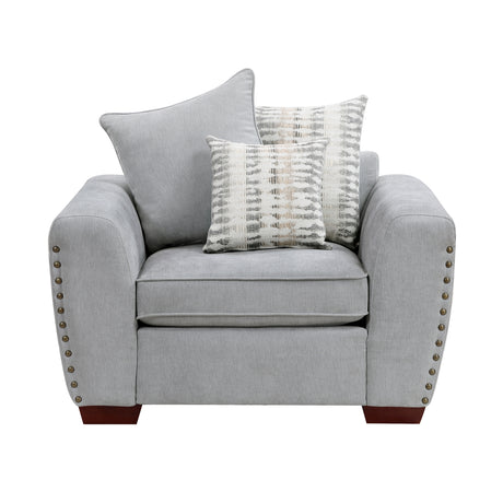 Silverthorne Gray Chair from Homelegance - Luna Furniture
