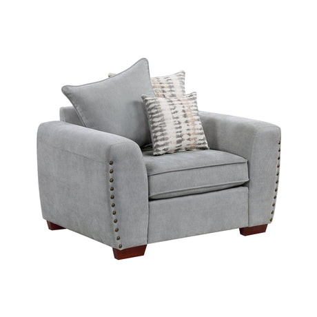 Silverthorne Gray Chair from Homelegance - Luna Furniture
